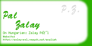 pal zalay business card